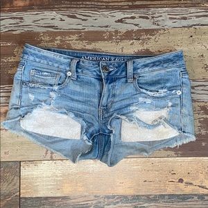 American eagle shorts size 4